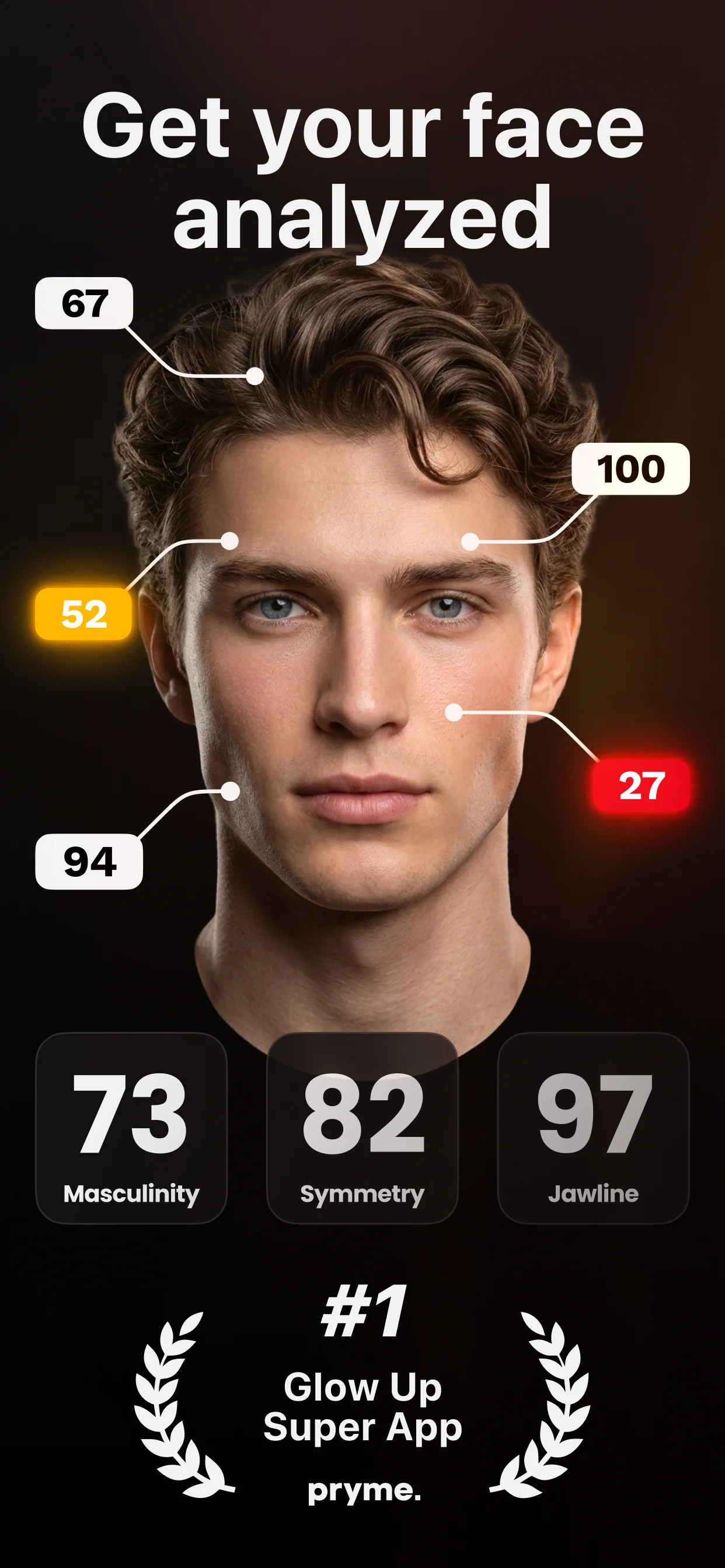 Pryme AI: LooksMaxxing Glow Up screenshot 1